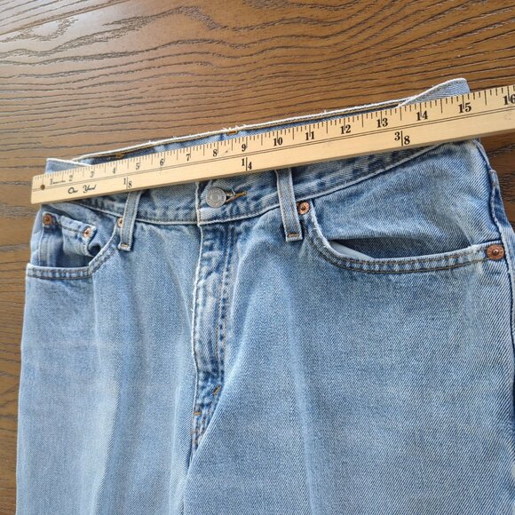 Vintage Levi's 512 Light Wash Jeans Womens 11 JR. Slim Fit Straight Leg 80s 90s - Picture 12 of 16